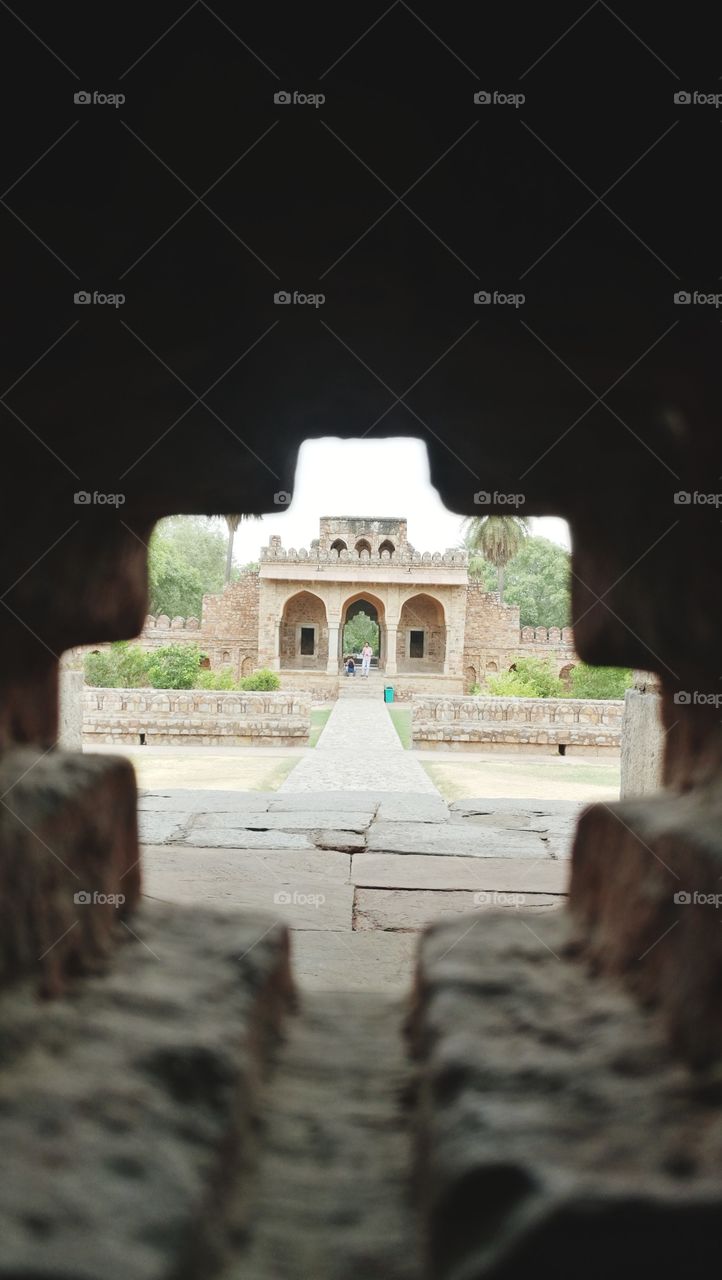 humayun's tomb, delhi, india