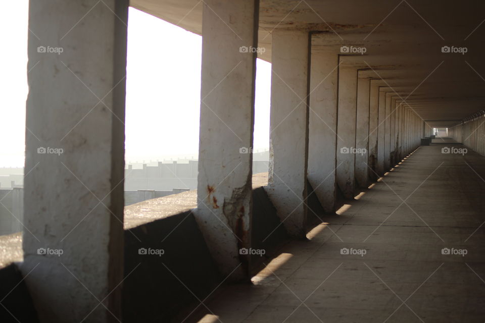 No Person, Architecture, Light, Indoors, Hallway