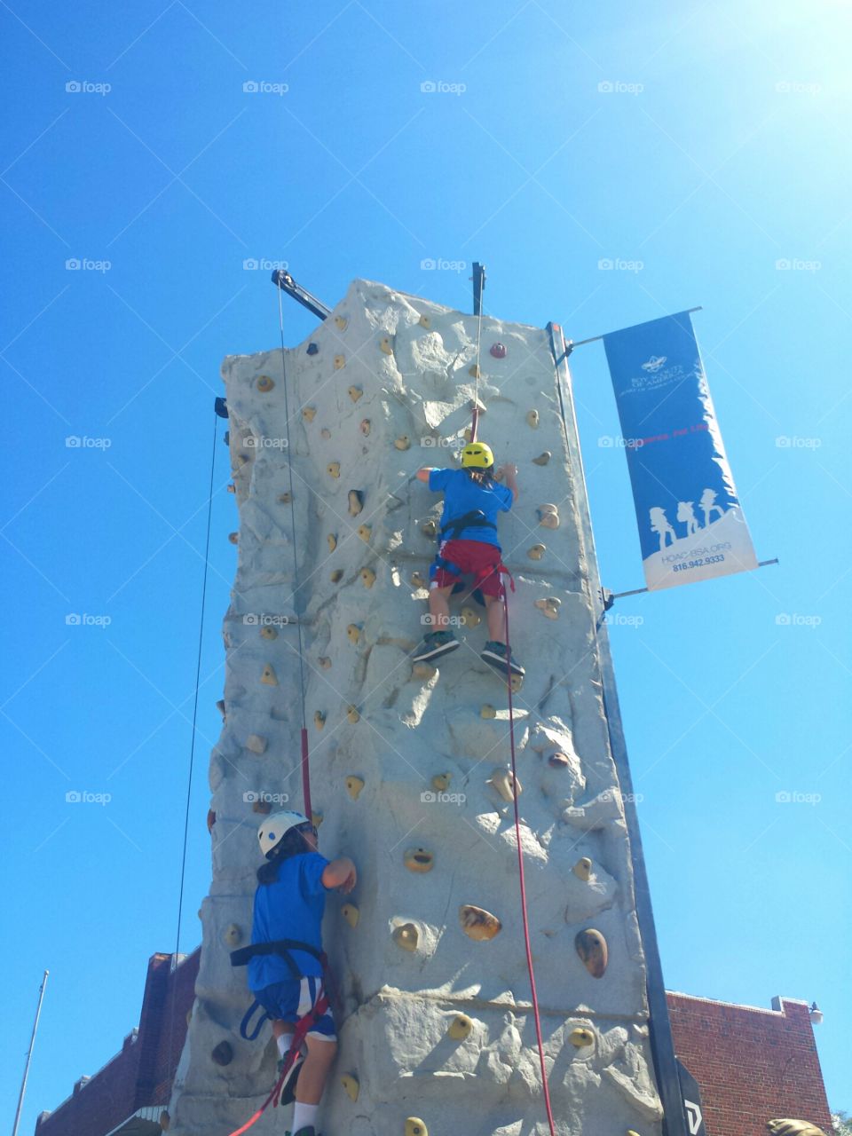 Fall Fun Fest Rock Wall