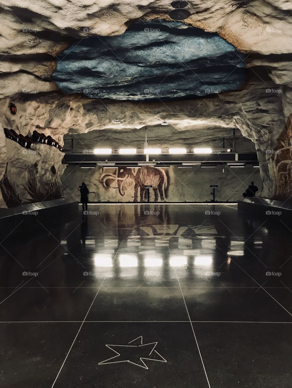 metro station in Stockholm