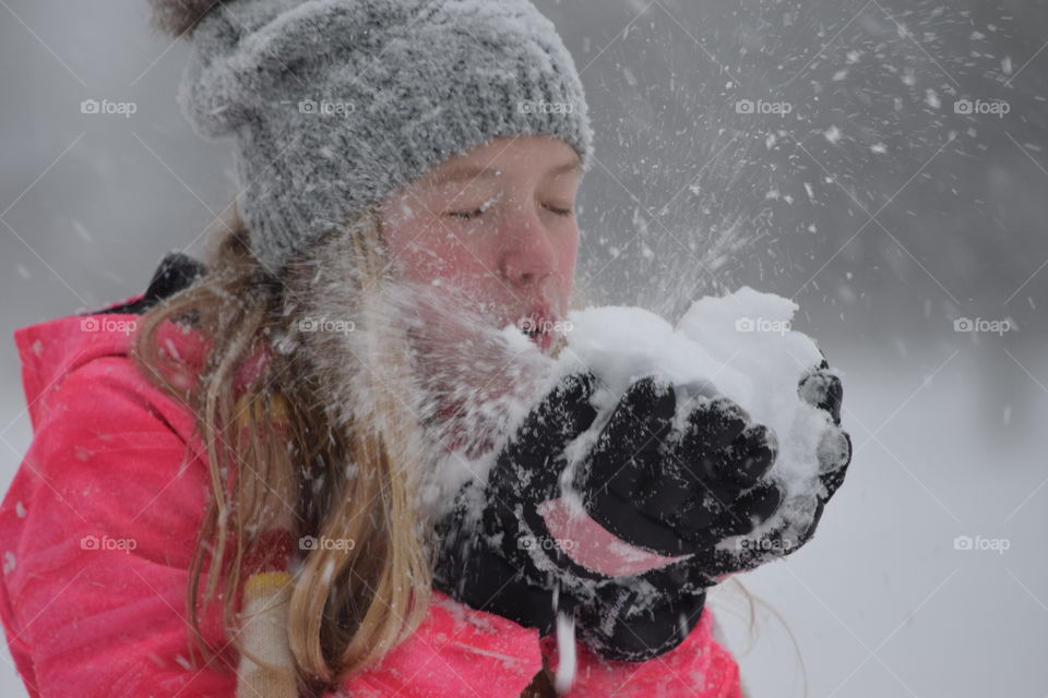 Snow happy