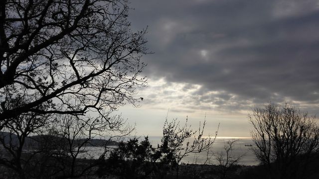 darknes with sea