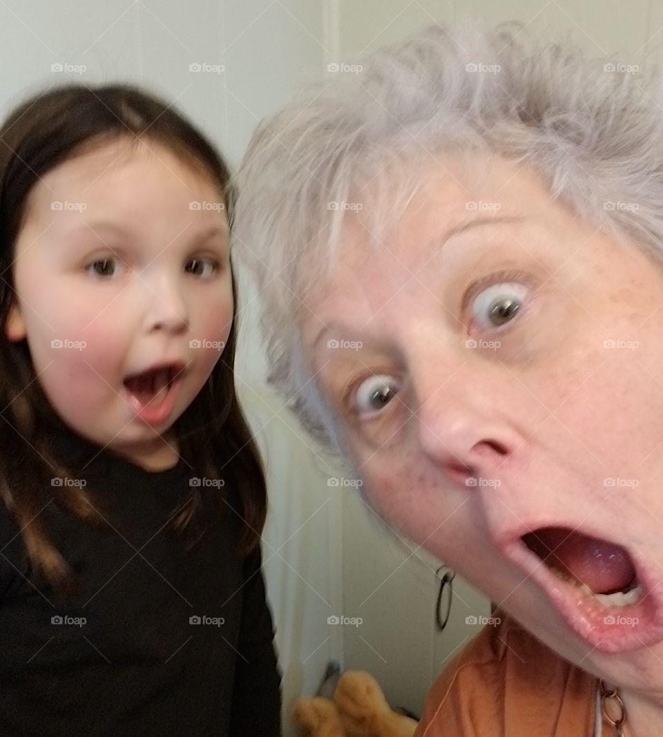 silliness with grandma