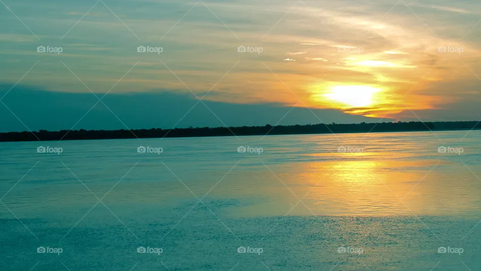 Sunset Blue Tiffany 