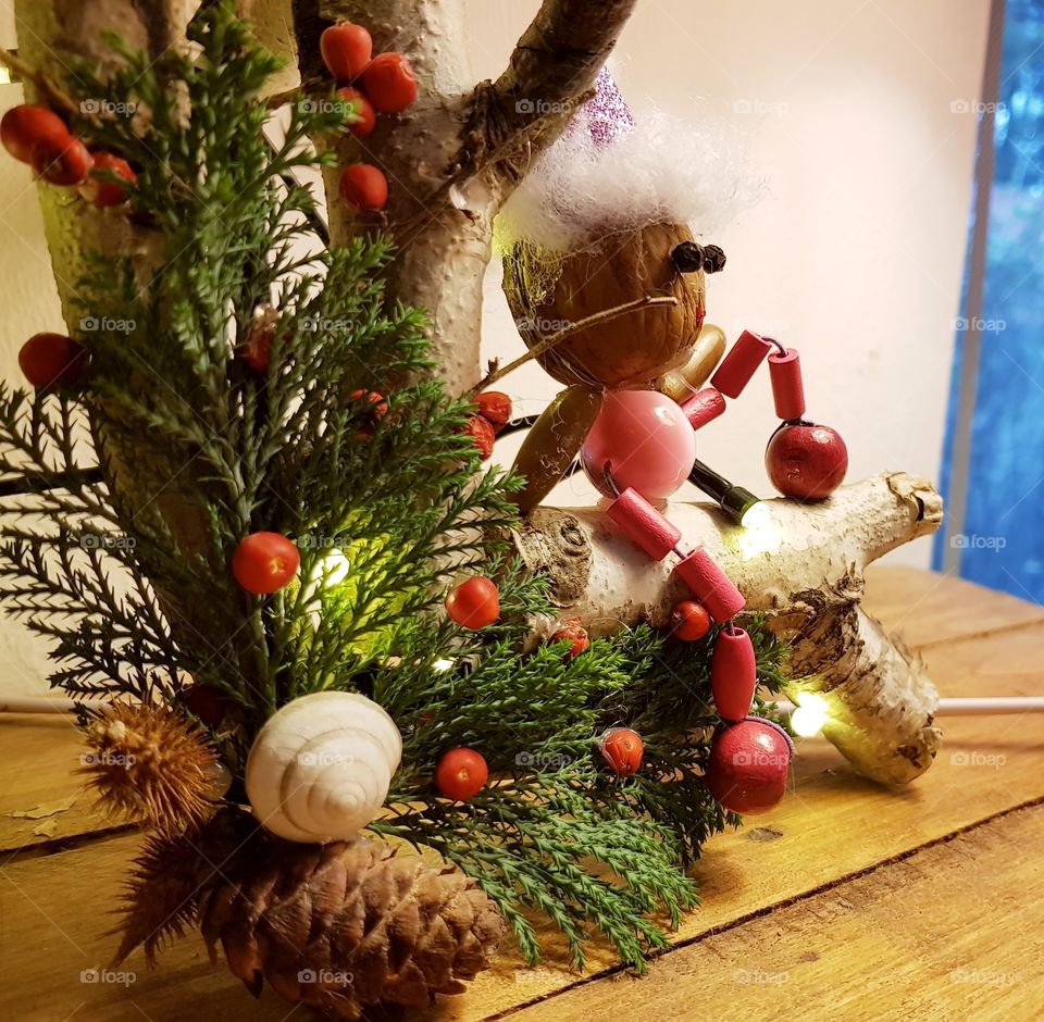 Handmade items for Christmas.