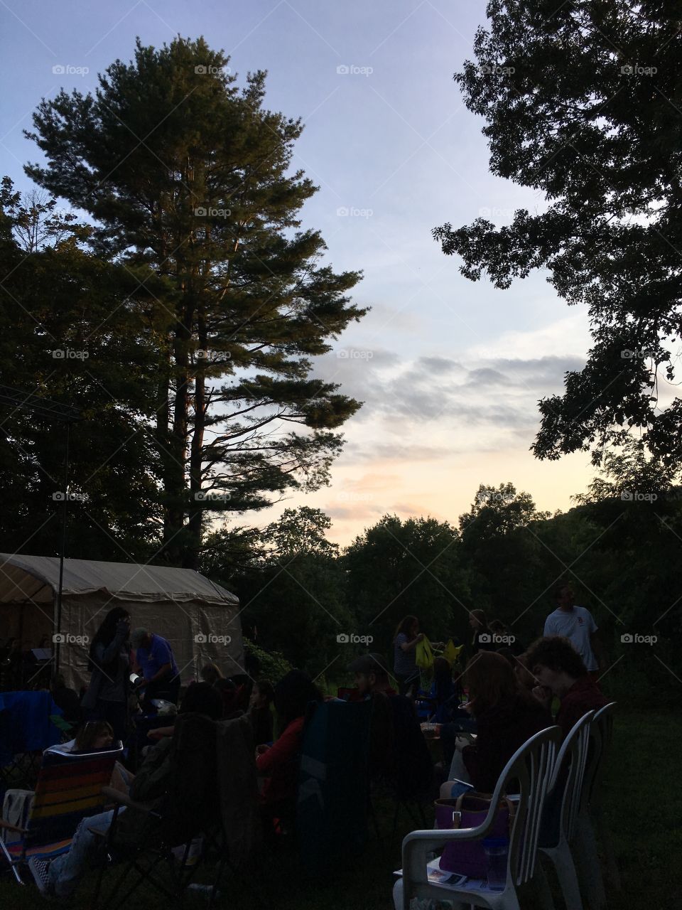 Evening in Connecticut 