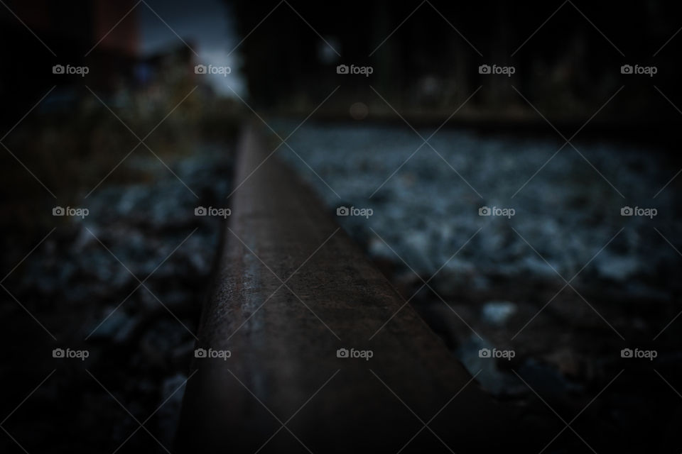 Dark train track