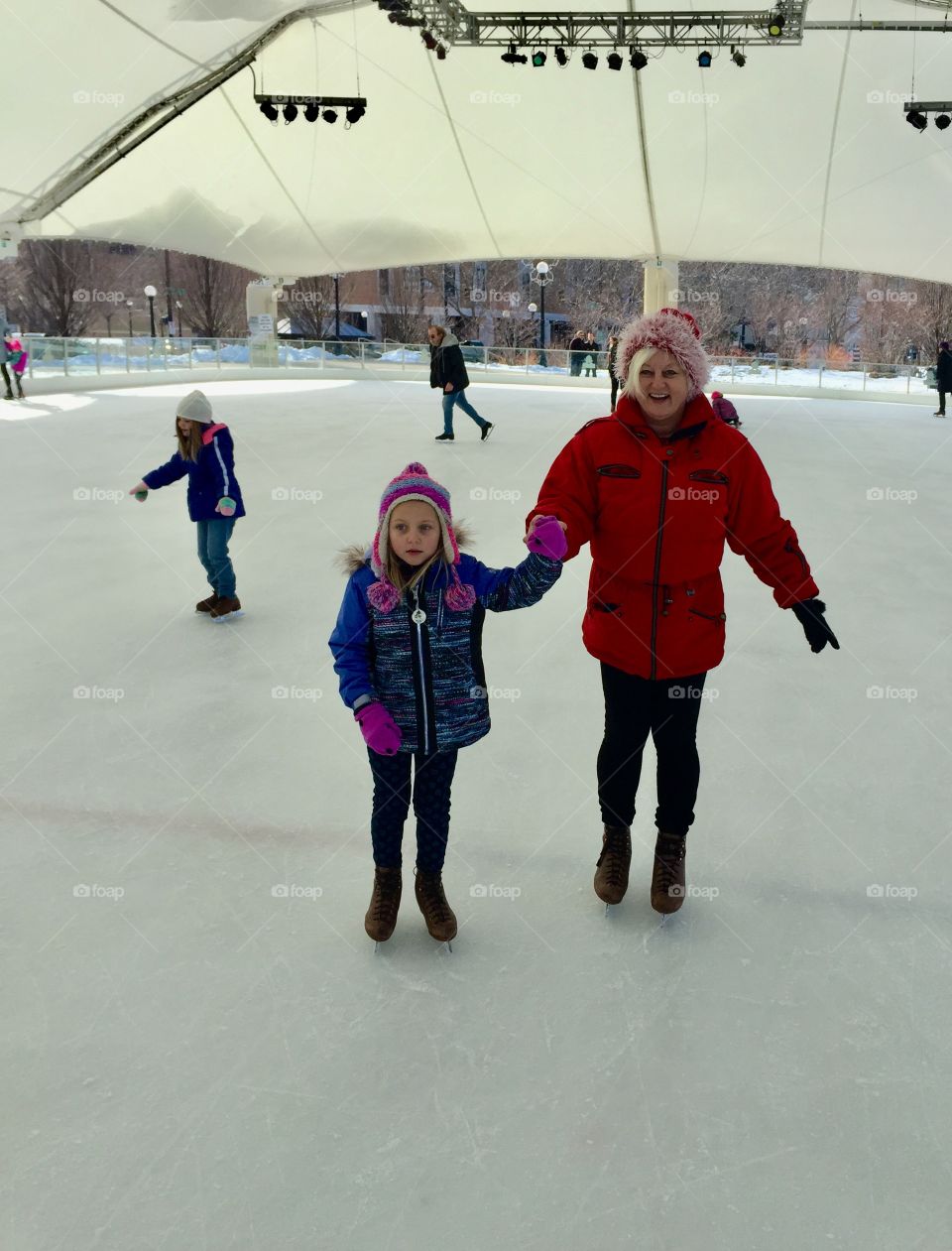 Skating With Nana