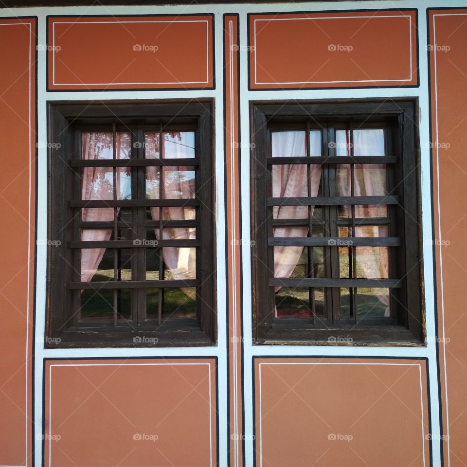 Old window in Plovdiv
