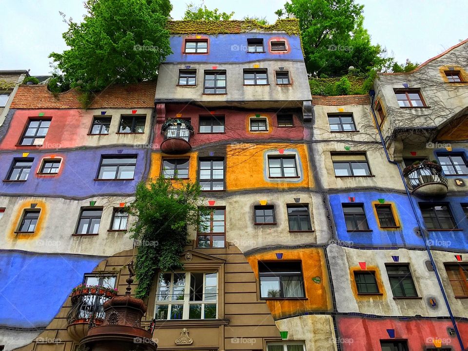 Hundertwasser house 