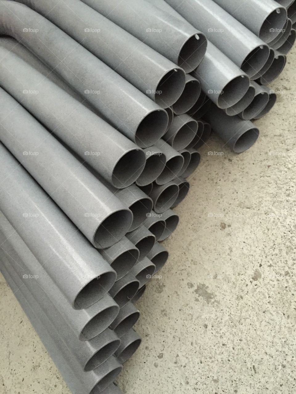 Steel pipes from my stock! A piece of my work! 
