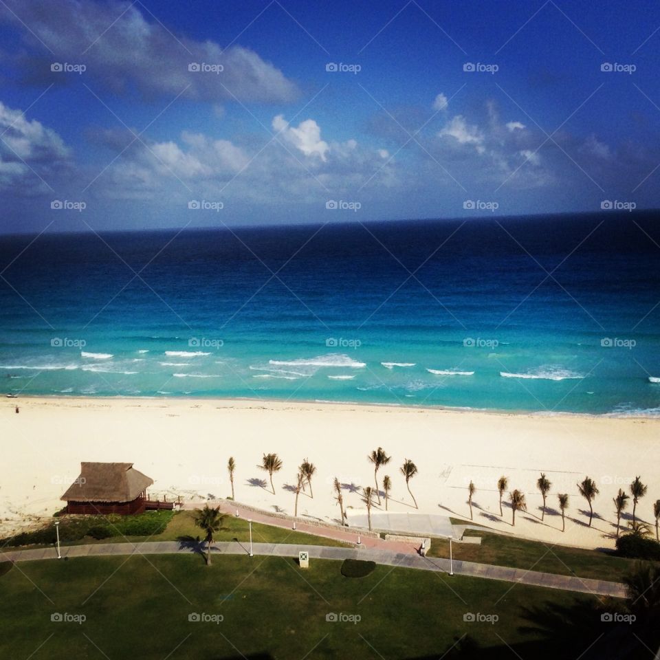 Cancun, Mexico Beach from Iberostar hotel