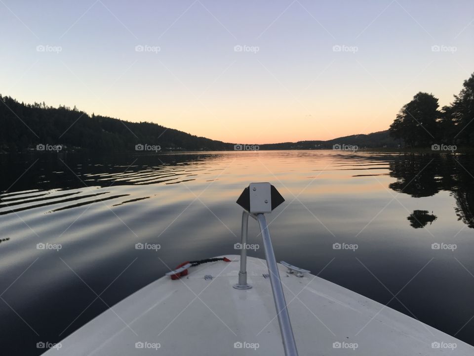 evening tour with boat