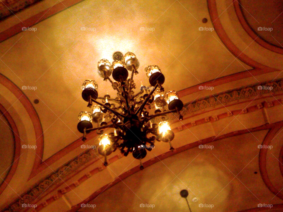 light lamp ceiling olympia theater at the gusman center for performing arts by jmsilva59