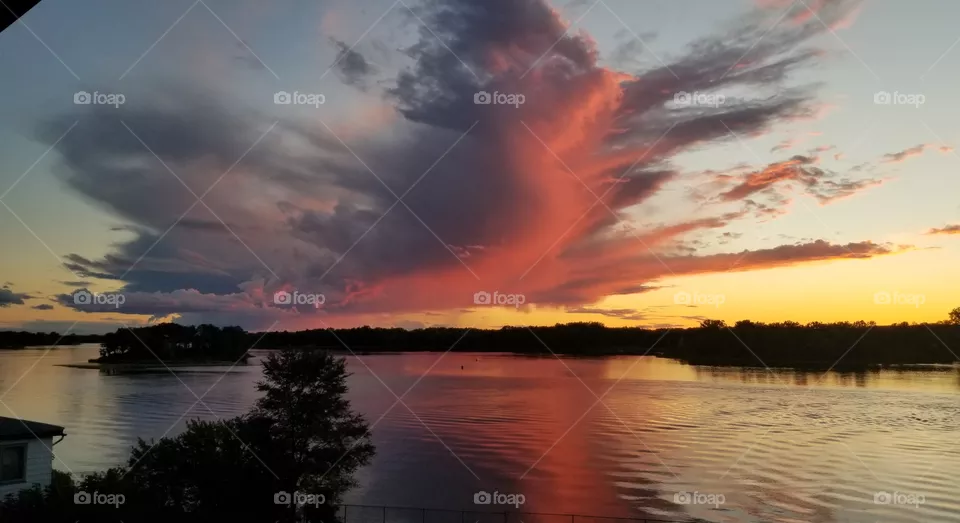 Explosion of color