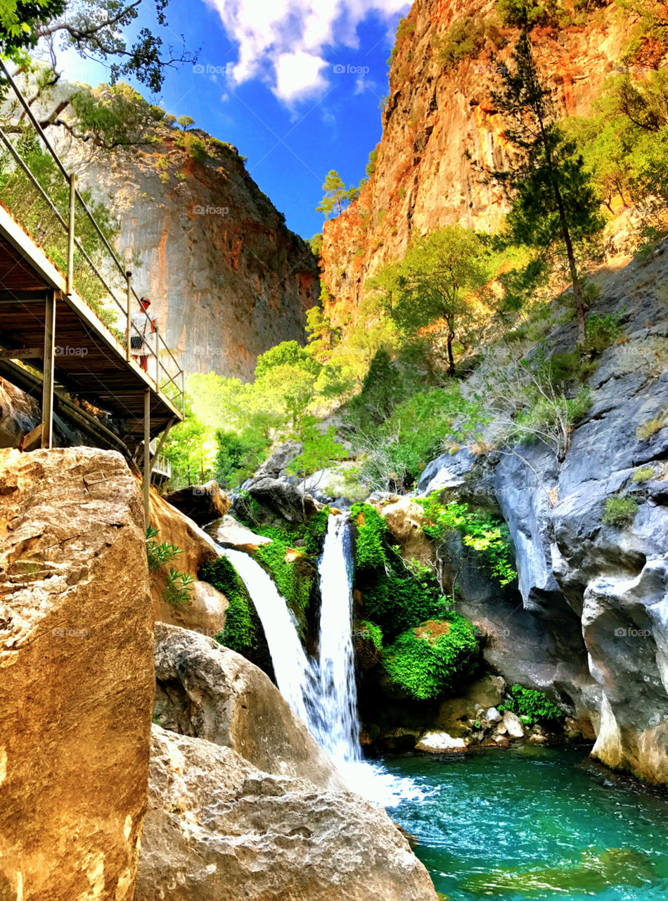 Sapadere kanyonu (canyon) Turkey
