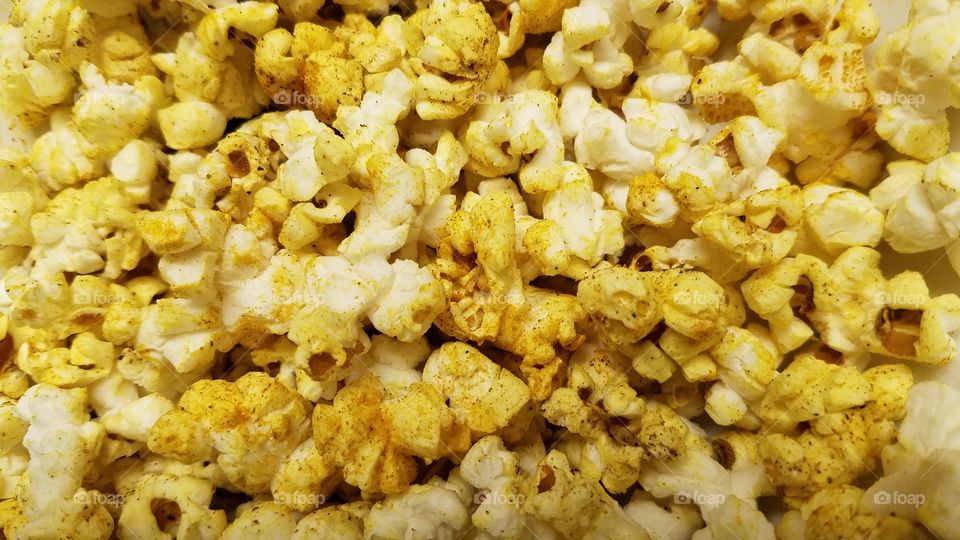 Popcorn up close
