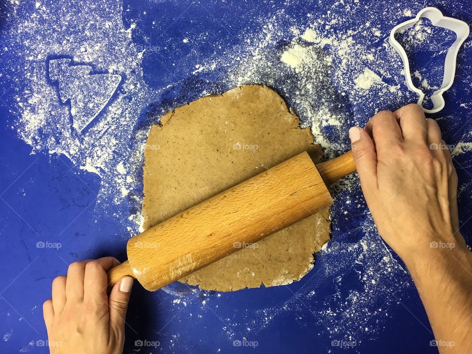 A person preparing food