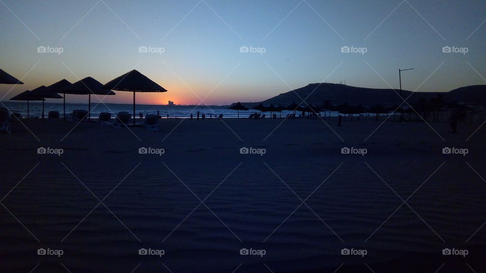 sun set Beach  love 
agadir Morocco