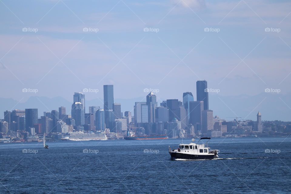 Seattle from Puget Sound