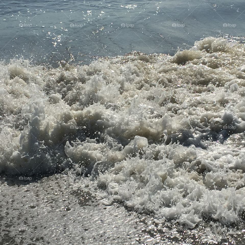Crashing waves Myrtle Beach