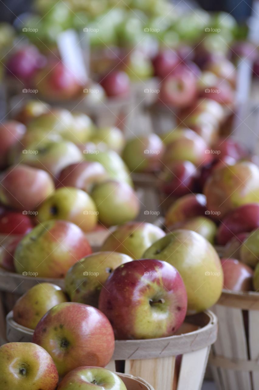 Apples in the basket