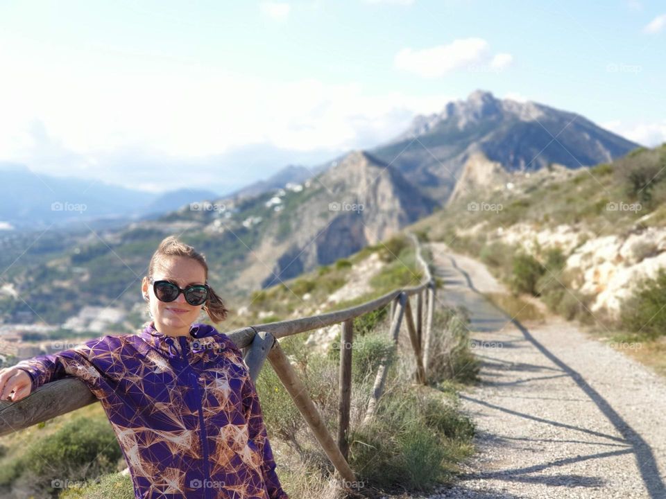 Road#human#nature#mountain#sky