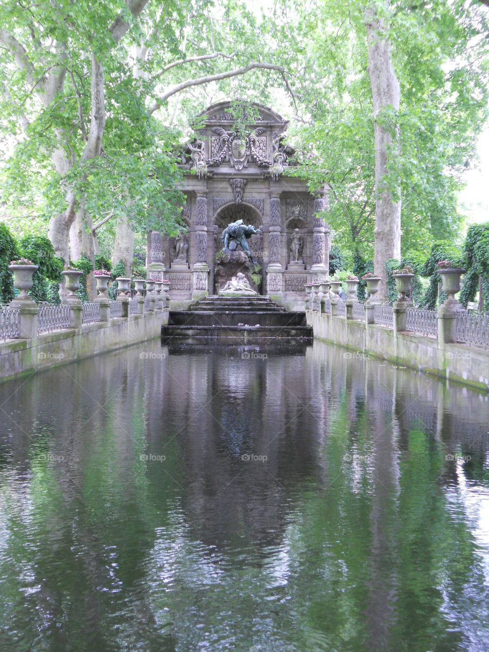Paris fountain 