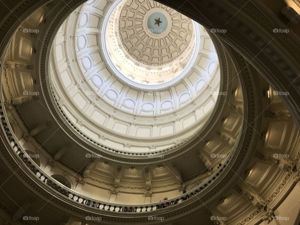 Dome, Indoors, Architecture, No Person, Ceiling