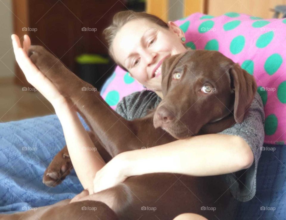 Labrador#dog#pet#canine#cute#human#hug