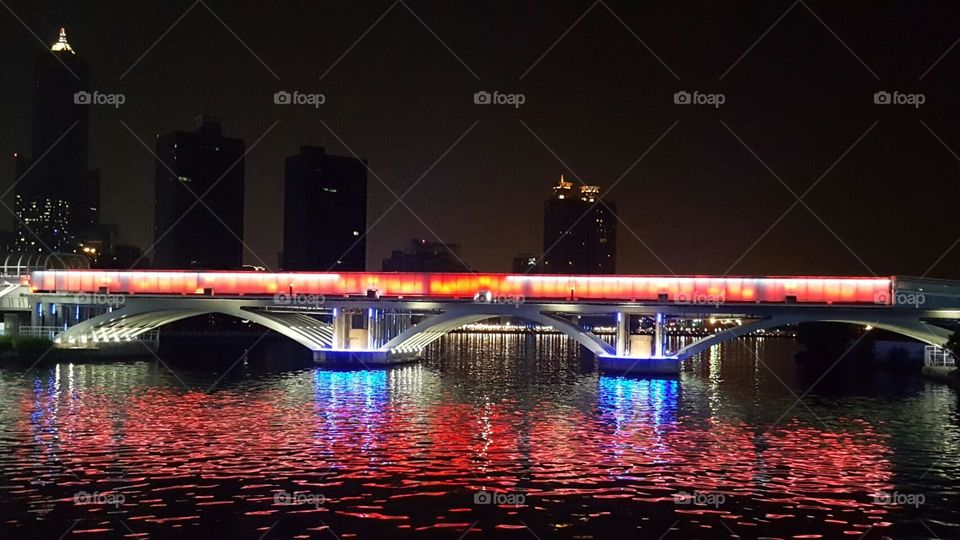 Kaohsiung Bridge is a bridge across the Love River in southern Taiwan