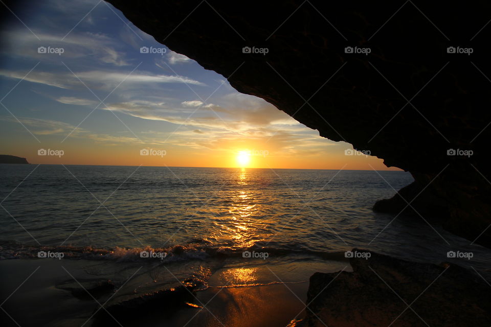 Cabo Ledo Beach Sunset