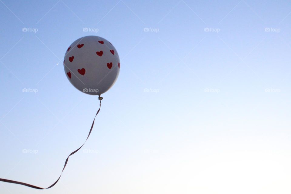 Balloons with hearts 🥰❤