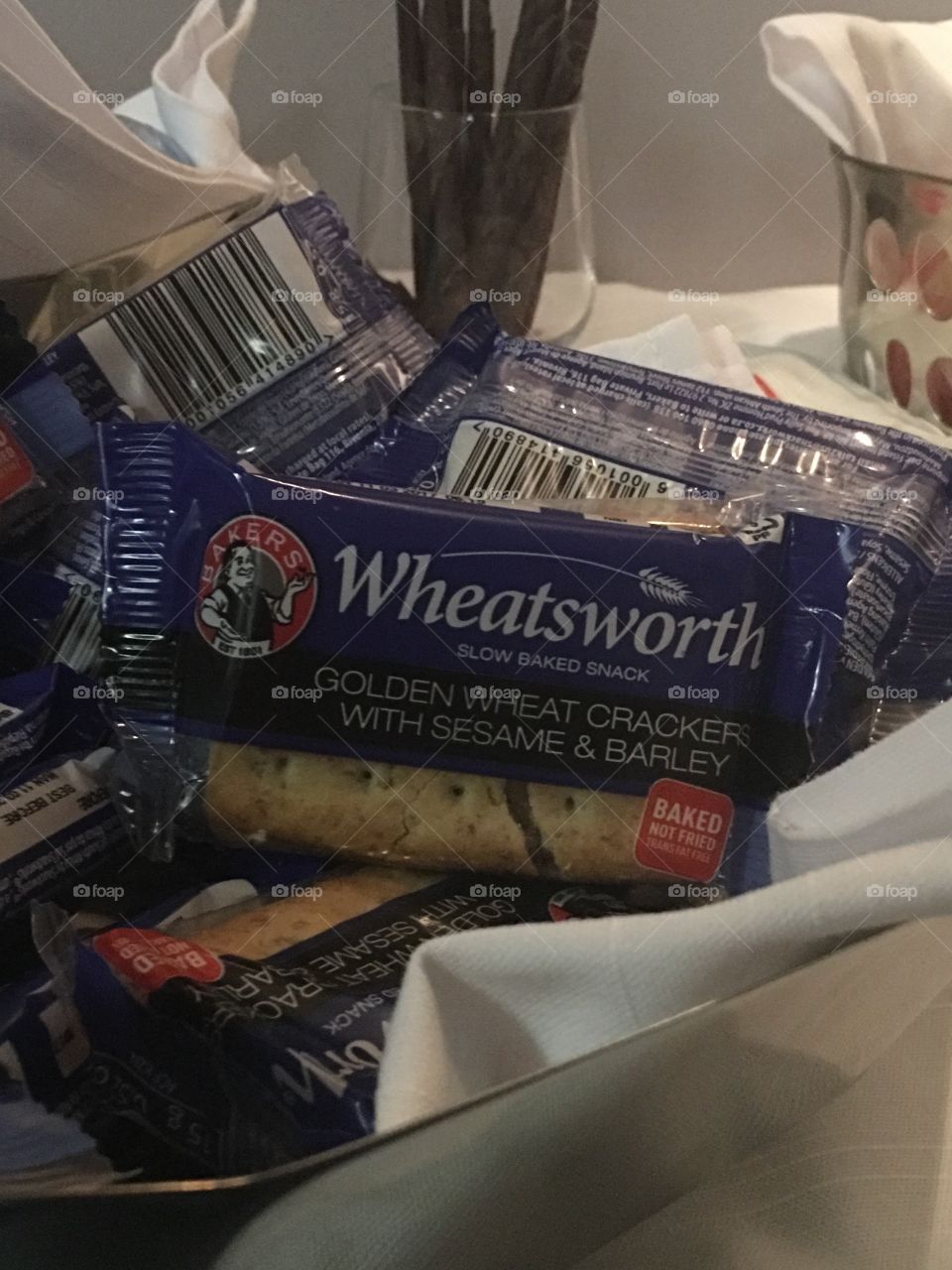 Wheat crackers 
