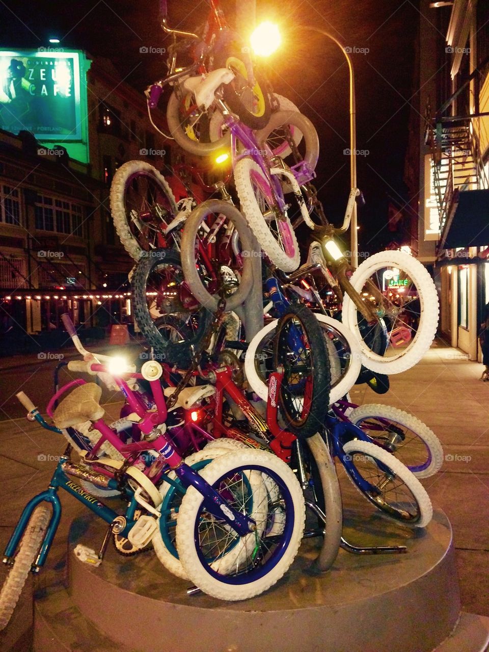 Portland Bicycle Pile