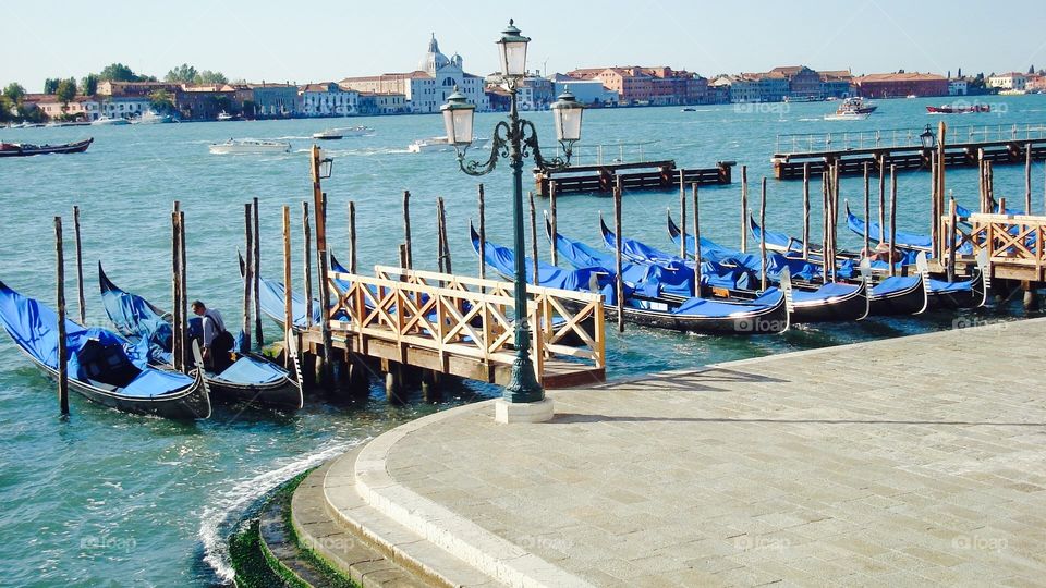 Boats in Venice