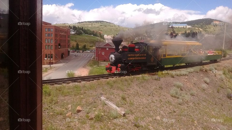 Train in Cripple Creek
