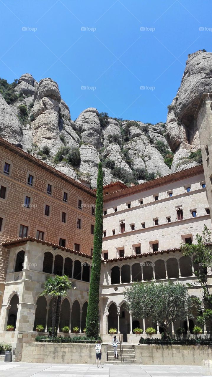 Montserrat mountain range, Spain, Catalonia