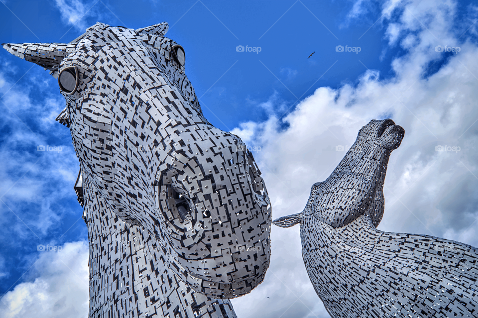 The kelpies Falkirk 