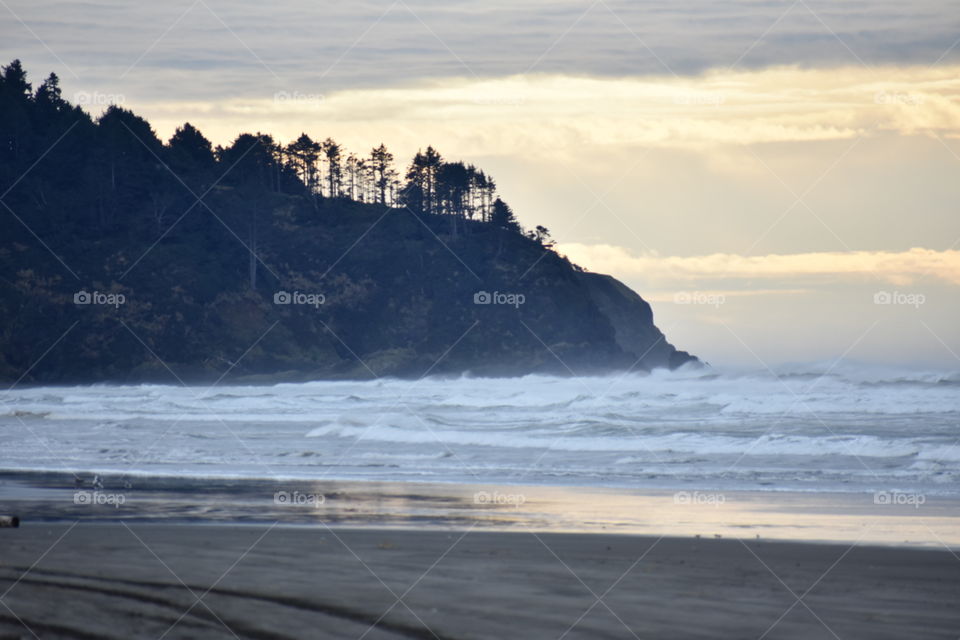 beautiful day at long beach WA