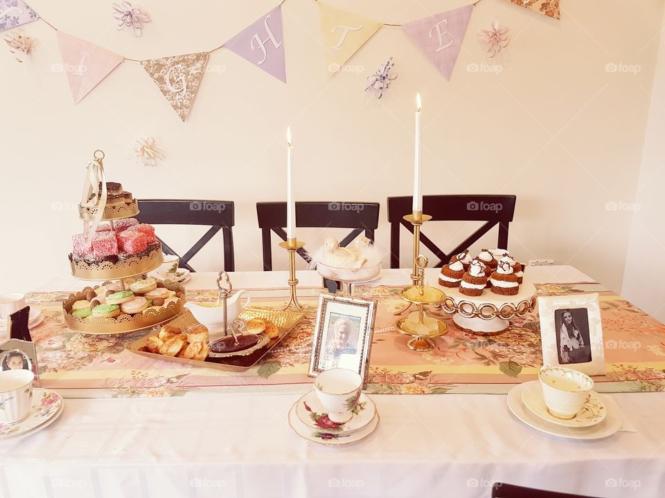 Tea Party table setting