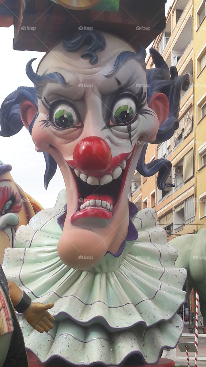 Payaso. FALLAS