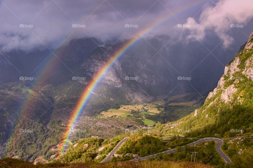 Double rainbow