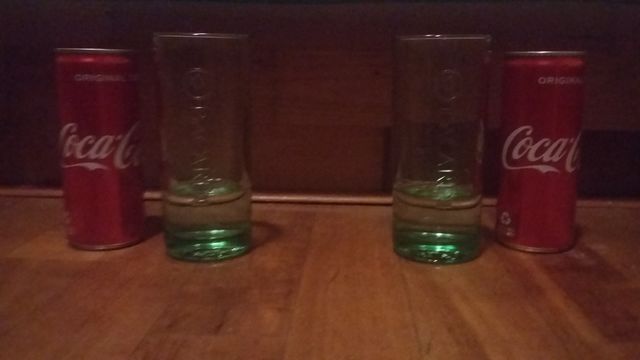 Coca cola with bacardi