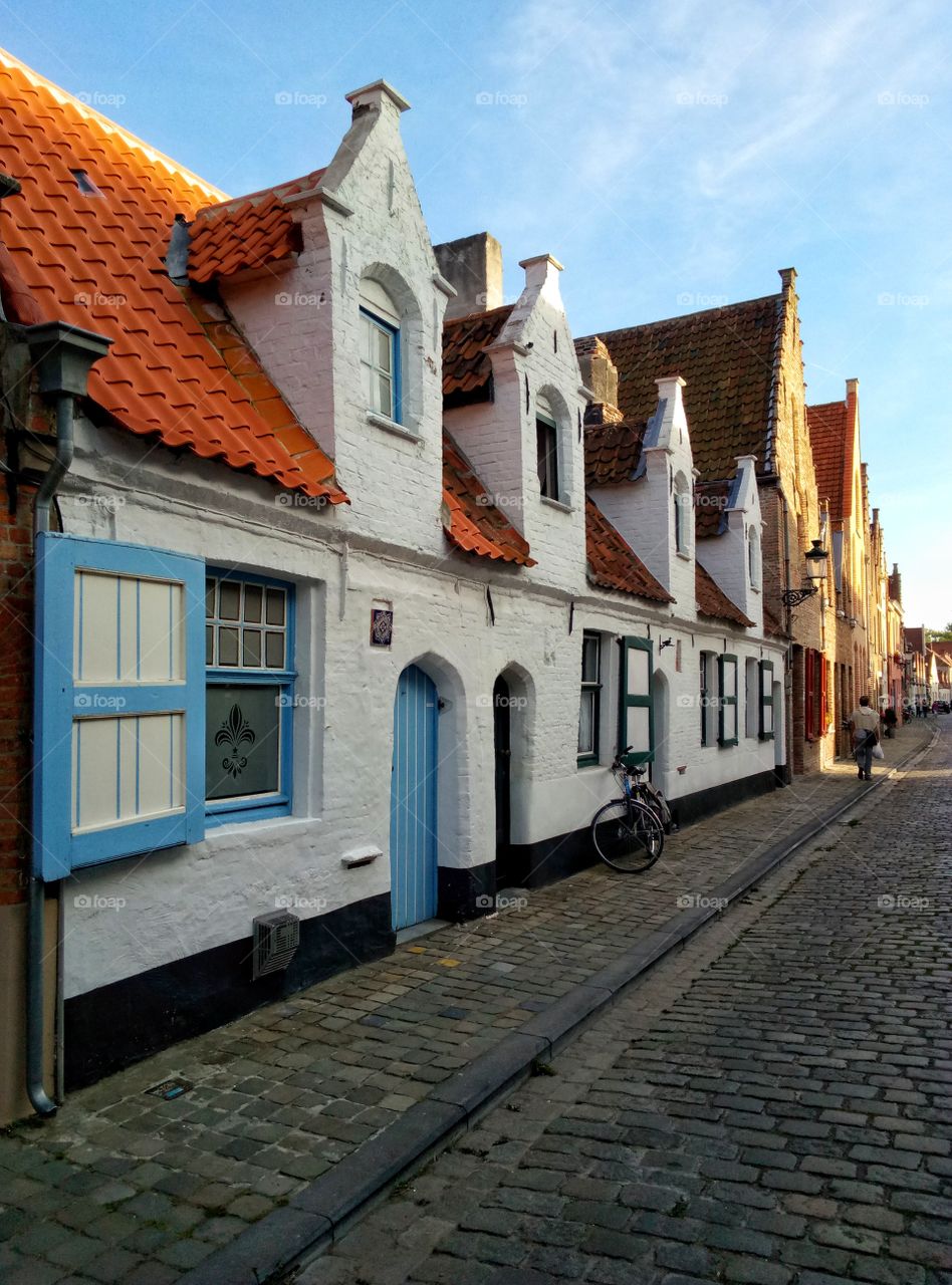 Beautiful bruges street