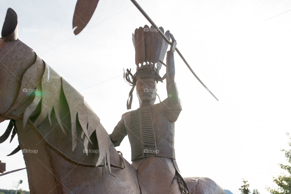 native statue