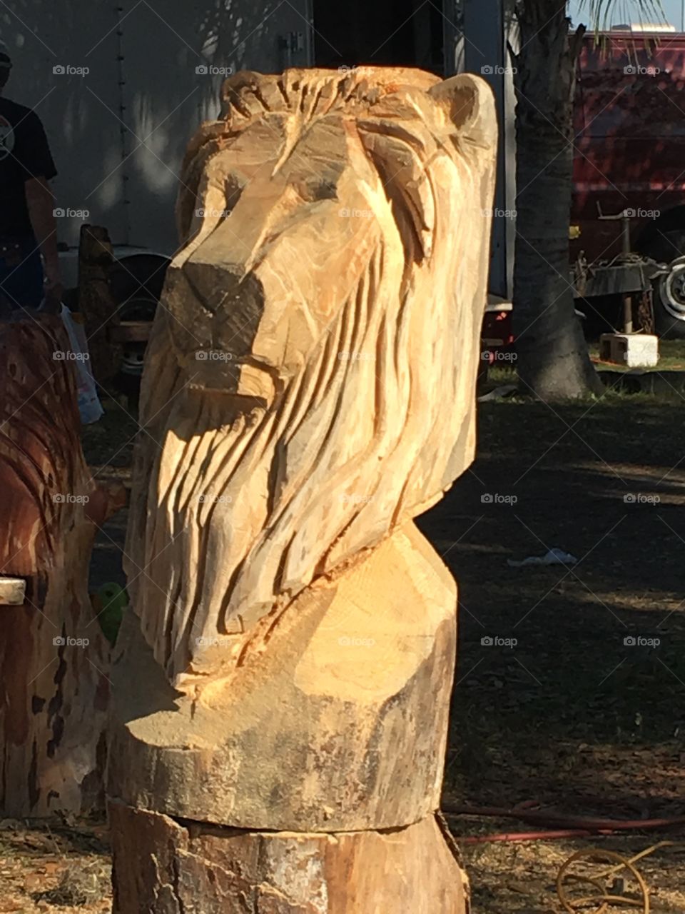 Wood carving 