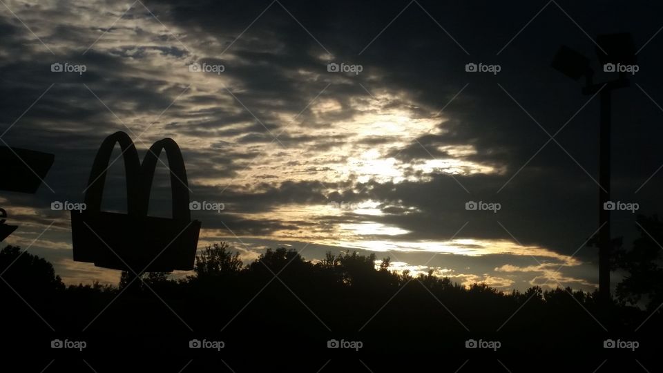 McDonald's in the morning