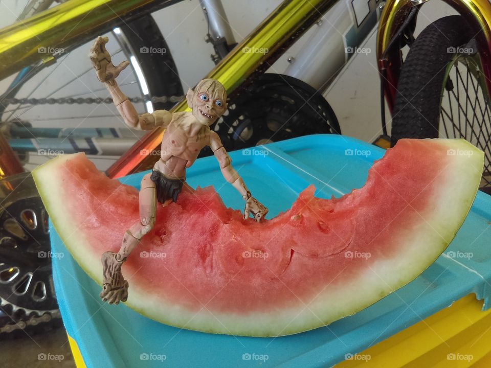 Watermelon Gollum