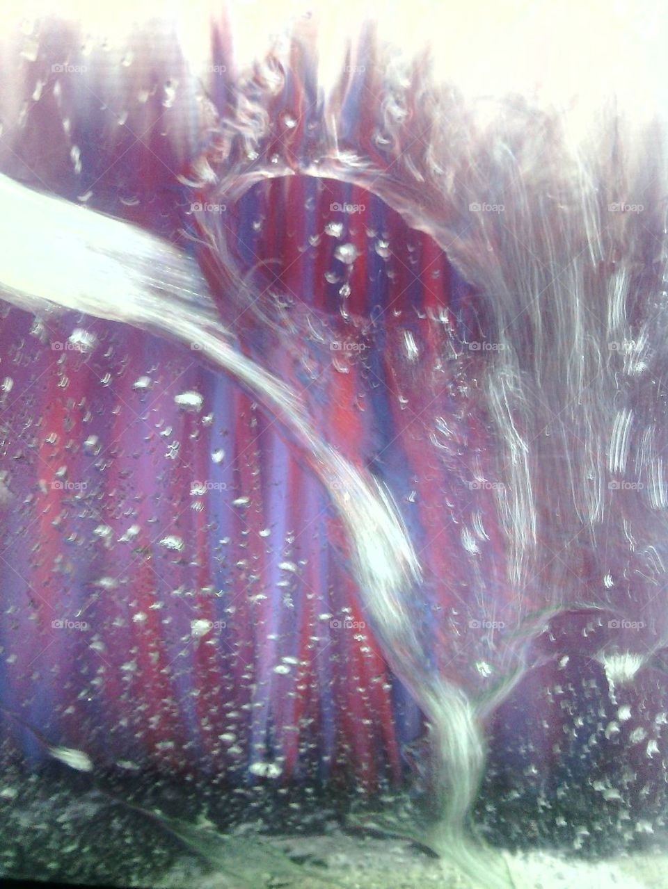 inside the car wash